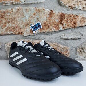 Adidas Goletto VIII Turf Soccer Boots Shoes Men's Size 12 Black White GY5775